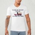 PLEASE BE PATIENT WITH ME I'M FROM THE 1900s 90s Meme Premium Men's V-Neck T-Shirt