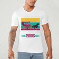 Please Be Patient With Me I'm From The 1900s Cool Dad Premium Men's V-Neck T-Shirt