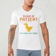 Please Be Patient With Me I'm From The 1900s Dinosaur Premium Men's V-Neck T-Shirt Please Be Patient With Me I'm From The 1900s Dinosaur Premium Men's V-Neck T-Shirt