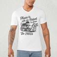 Please Be Patient With Me I'm From The 1900s Funny Men's V-Neck T-Shirt