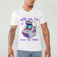 Please Be Patient With Me I'm From The 1900s Gamer Gaming Premium Men's V-Neck T-Shirt