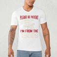 Please Be Patient With Me I'm From The 1900s Grandma Grandpa Premium Men's V-Neck T-Shirt Please Be Patient With Me I'm From The 1900s Grandma Grandpa Premium Men's V-Neck T-Shirt