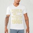 Please Be Patient I'm From The 1900s Over The Hill Premium Men's V-Neck T-Shirt