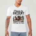Please Be Patient With Me I'm From The 1900s For Men Women Men's V-Neck T-Shirt