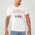 Please Be Patient With Me I'm From The 1900s Retro Trail Men's V-Neck T-Shirt