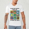 Please Be Patient With Me I'm From The 1900s Vintage 90s Men's V-Neck T-Shirt