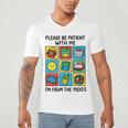 Please Be Patient With Me I'm From The 1900s Vintage 90s Premium Tri-Blend Men's V-Neck T-Shirt Please Be Patient With Me I'm From The 1900s Vintage 90s Premium Tri-Blend Men's V-Neck T-Shirt