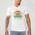 Please Be Patient With Me I'm From The 1900s Vintage Cassett Men's V-Neck T-Shirt