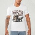 Please Be Patient With Me I'm From The 1900s Vintage Funny Men's V-Neck T-Shirt