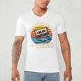 Please Be Patient With Me I'm From The 1900s Vintage Humor Premium Tri-Blend Men's V-Neck T-Shirt