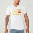 Please Be Patient With Me I'm From The 1900s Vintage Oregon Premium Men's V-Neck T-Shirt