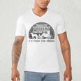 Please Be Patient With Me I'm From The 1900s Vintage Retro Raglan Baseball Tee Men's V-Neck T-Shirt Please Be Patient With Me I'm From The 1900s Vintage Retro Raglan Baseball Tee Men's V-Neck T-Shirt