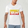 Please Be Patient With Me I'm From The 1900s Vintage Sun Set Premium Men's V-Neck T-Shirt