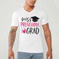 Preschool Graduation Shirt For Girl 2019 Miss Preschool Grad Men's V-Neck T-Shirt