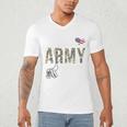 Proud Army Mom Army Graduation Mom US Army Mom Men's V-Neck T-Shirt