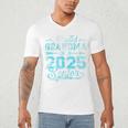 Proud Grandma Of a 2025 Senior Graduate Graduation Premium Men's V-Neck T-Shirt