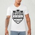 Proud Grandpa Of a Kindergarten Grad Graduation Shirt Men's V-Neck T-Shirt