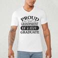 Proud Grandparent Of A Class Of 2024 Graduate Graduation Men's V-Neck T-Shirt