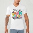 Proud Mom Class Of 2025 Kindergarten Graduate Graduation Men's V-Neck T-Shirt