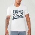 Pug Dog Dad Men Men's V-Neck T-Shirt