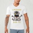 I Puggin' Did It Best Men Women Graduation T-Shirt Men's V-Neck T-Shirt