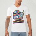 Rare Aesthetic Retro Nostalgia Y2K Vibes Men's V-Neck T-Shirt