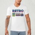 Retro Gaming Nostalgia Tee Perfect For 90s Lovers Men's V-Neck T-Shirt