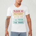 Retro Humor Please Be Patient With Me I'm From The 1900s Premium Men's V-Neck T-Shirt