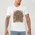 Retro Nostalgia Era Disco Groovy 80s 90s Vintage Aesthetic Men's V-Neck T-Shirt Retro Nostalgia Era Disco Groovy 80s 90s Vintage Aesthetic Men's V-Neck T-Shirt