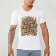 Retro Nostalgia Era Disco Groovy 80s 90s Vintage Aesthetic Premium Tri-Blend Men's V-Neck T-Shirt Retro Nostalgia Era Disco Groovy 80s 90s Vintage Aesthetic Premium Tri-Blend Men's V-Neck T-Shirt