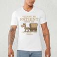 Retro Please Be Patient With Me I'm From The 1900s Vintage Premium Men's V-Neck T-Shirt