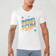 Retro Sci Fi Star Rebel 1977 Space Vintage Nerd Nostalgia Premium Men's V-Neck T-Shirt