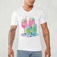 Retro Soft Drinks 80s 90s Nostalgia Cute Anime Aesthetic Tee Men's V-Neck T-Shirt Retro Soft Drinks 80s 90s Nostalgia Cute Anime Aesthetic Tee Men's V-Neck T-Shirt