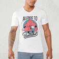 Retro Toon Introvert Sarcasm Anti-Social Nihilism Men's V-Neck T-Shirt