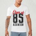 Reunion 1985 Matching Graduation High School Class Of 1985 Men's V-Neck T-Shirt