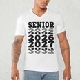 Senior 2026 2027 Class Of Graduation Men's V-Neck T-Shirt