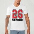 Senior 2026 Class Of 2026 School Graduation 2026 Merch Men's V-Neck T-Shirt