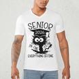Senior 2026 High School College Graduation Year Class Of 26 Men's V-Neck T-Shirt