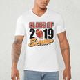 Senior Class Of 2019 Tshirt Graduation Students Football Men's V-Neck T-Shirt