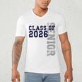 Senior Class Of 2026 Graduation Year High School & College Men's V-Neck T-Shirt