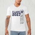 Senior Class Of 2027 Graduation Year High School & College Men's V-Neck T-Shirt