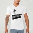 Showtime Every Moment Cinema Nostalgia Film Buff Humor Men's V-Neck T-Shirt