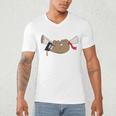 Sloth Graduation Shirt I Did It Diploma Grad Men's V-Neck T-Shirt