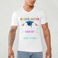 So Long Kindergarten Graduation Look Out 1st Grade 2025 Kids Premium Tri-Blend Men's V-Neck T-Shirt