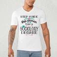 Sociology Degree Graduation Sociologist Bachelors 2025 Men's V-Neck T-Shirt