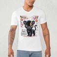 Spicy Romance Character Development Book Reader Design Men's V-Neck T-Shirt