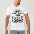 If I Stand Alone I Know I'm With Someone I Trust Introvert Men's V-Neck T-Shirt If I Stand Alone I Know I'm With Someone I Trust Introvert Men's V-Neck T-Shirt
