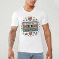 Summer ’95 Retro Cassette Tape Nostalgia Music Lover Premium Tri-Blend Men's V-Neck T-Shirt