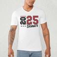 Swimming Senior Night Swimming Senior 2025 Graduation 59 Men's V-Neck T-Shirt