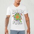 TMNT Michelangelo Dad Fuel Men's V-Neck T-Shirt